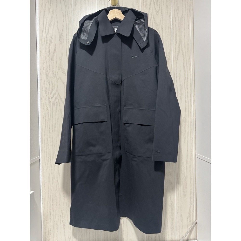 Nike Windrunner Storm-FIT ADV Women Sz M Oversized Trench Coat $375 Waterproof